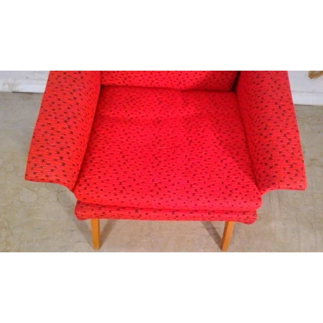 Wood Mid-Century Czech Armchair by Miroslav Navratil, 1950s For Sale - Image 7 of 9