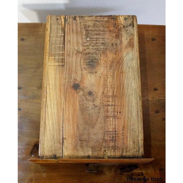 Small Louis XV Style Sofa End Table in Solid Cherry, Late 19th Century For Sale - Image 15 of 18