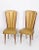 1950s Set of Beige Vinyl & Beech Upholstered Dining Chairs from N.F. Ameublement, 1950s For Sale - Image 5 of 16