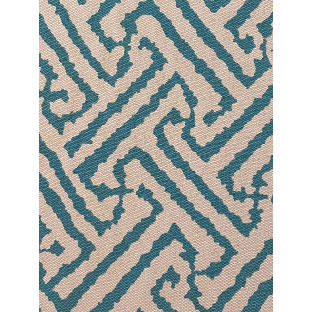 CHINA SEAS JAVA GRANDE Blue / Turquoise Fabric 1 6/8 yards outdoor