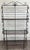 This is a stunning vintage wrought iron and solid brass French Country or Mediterranean style baker’s rack, also known as...