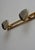 1940s Art Deco Shield-Shaped Coat Hooks in Gilt and Silver Metal, 1940s For Sale - Image 5 of 12
