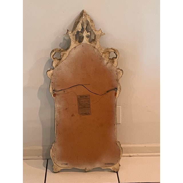 Late 20th Century Vintage La Barge Hollywood Regency Rococo Revival Ornate Wall Mirror For Sale - Image 5 of 10