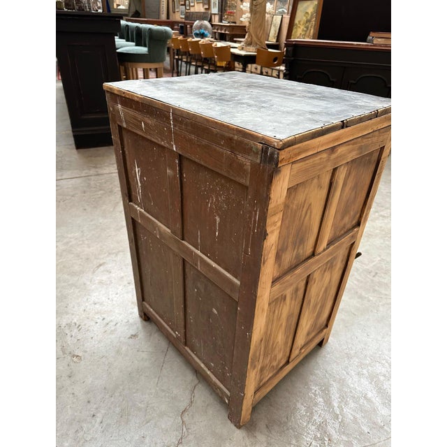 Vintage Icebox Cabinet, 1920s For Sale - Image 11 of 12
