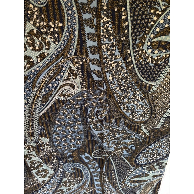 Textile 5 Yards of Vintage Paisley Zumsteg Fabric For Sale - Image 7 of 8