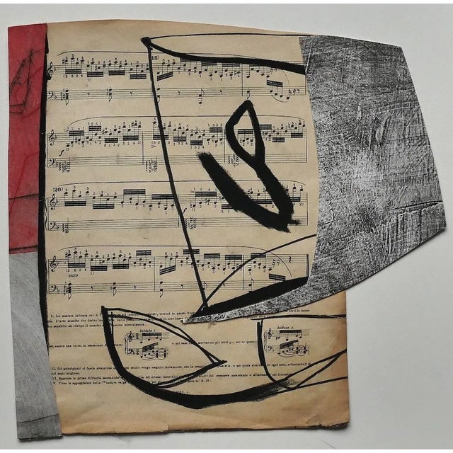 Musical Notes Mixed Media by Tommaso Cascella, 2009 For Sale - Image 3 of 3