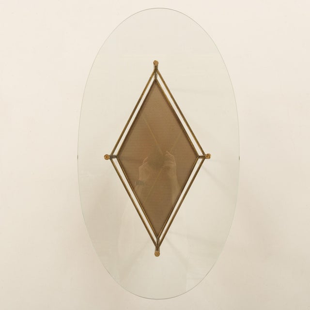 This small Italian mid-century side table comes from the 1970s, and it's a great example of Italian modern design by...