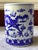 Antique/VTG Chinese Porcelain Brush Pot, Chinese Dragon Pot/ Vase, Qianlong Mark For Sale - Image 10 of 10