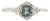 Natural Alexandrite Ring w Earth Mined Diamonds in Solid 14K Gold Oval 5x4mm For Sale