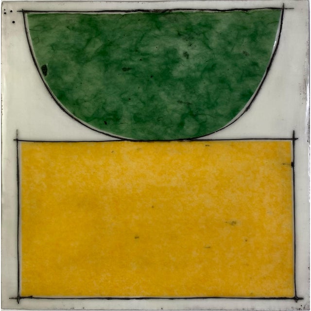 Original Encaustic Mixed Media Installation by Gina Cochran - "Closer to Home" 16 Panels For Sale - Image 13 of 18