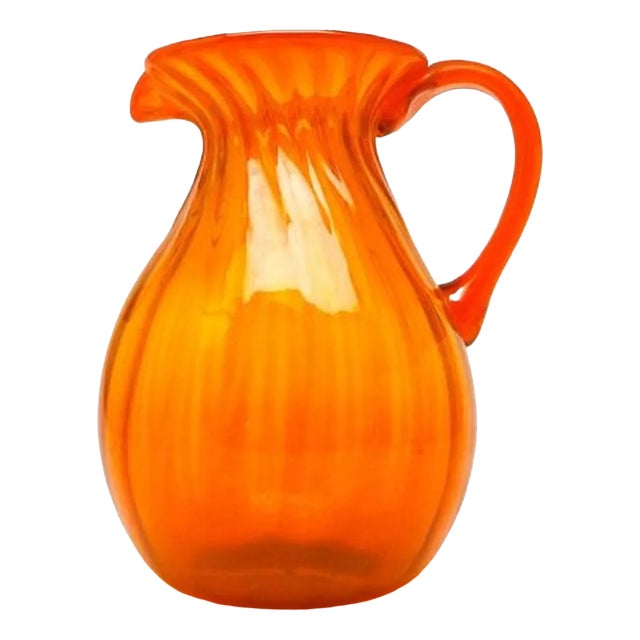 Postmodern Jug from Cracow Glassworks, Poland, 1970s For Sale