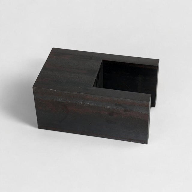 Cor Van Dijk, Minimalist Dutch Sculpture, 2000s, Metal For Sale - Image 5 of 5