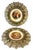 Pair Vienna Mythological Porcelain Plates in Pierced Gilt-Bronze Roman Frames For Sale - Image 10 of 18