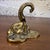 Safari Mid 20th Century Brass Elephant Door Knocker For Sale - Image 3 of 4