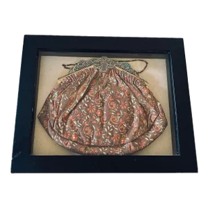 Framed French Brocade Evening Purse