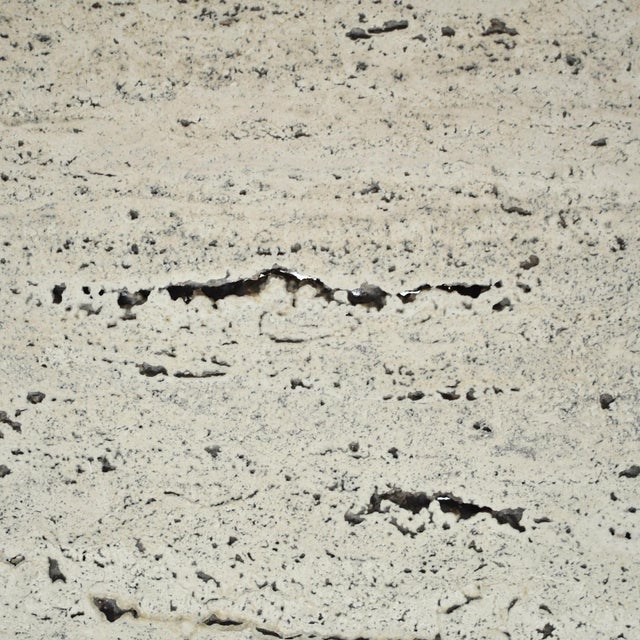 Coffee Gio Ponti Travertine Coffee Table For Sale - Image 8 of 11