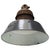 Industrial Vintage Industrial Blue Enamel & Cast Iron Train Station Pendant Lamp For Sale - Image 3 of 7