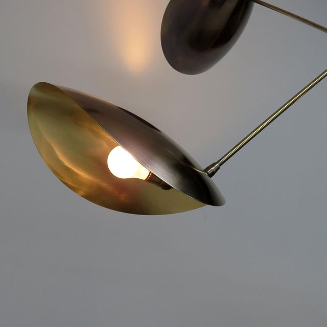 Calder™ Brass Chandelier by Gallery L7 For Sale - Image 11 of 11
