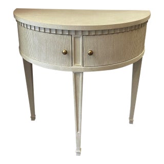 Modern History Gustavian Half Round For Sale