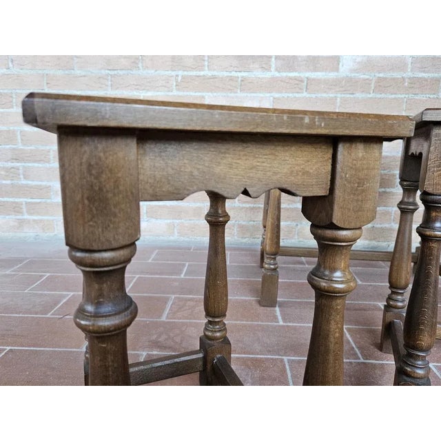 Nesting Tables, 1980s, Set of 3 For Sale - Image 10 of 13