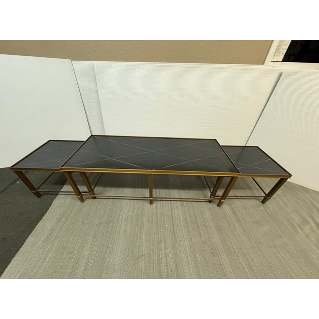 Italian Vintage Nesting Coffee Table Set, Set of Three For Sale In San Francisco - Image 6 of 12