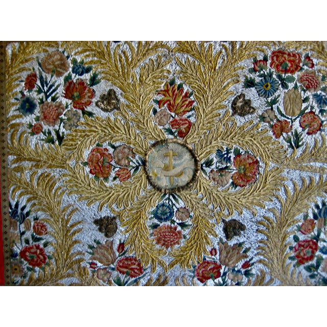 Rare amount the rare , glass beats embroideries typically form Venice are for sure the hardest to find , this antependium...