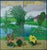 David Hockney (1937) Waterlilies in the Pond Original color poster after the 2021 artwork On poster paper, 50 x 70 cm...
