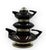 Mid-Century Modern SC3 Piled Up Tea Set, Italy 1970s, Set of 3 For Sale - Image 14 of 16