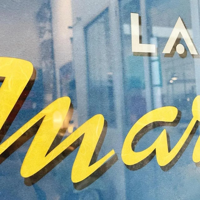 1990s Modern Italian Wall Light Sign in Plastic & Metal by Lane Marzotto, 1990s For Sale - Image 5 of 9