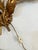 1960s 1960s Gilt Metal Wall Sculpture of Floral Branches For Sale - Image 5 of 6