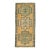 Turkish Mini Rug Oriental Hand Knotted Vintage Rug 1'5" x 3'2" #21297 For Sale