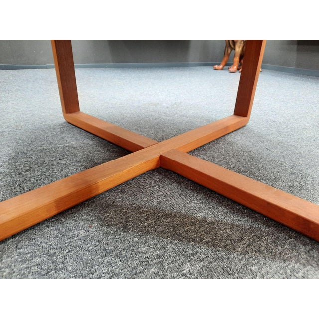 Danish Teak Coffee Table by Niels Bach for Randers, 1960s For Sale - Image 6 of 9