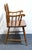 Brown High End Vintage Solid Hard Rock Maple Colonial Early American 35" Bench Settee For Sale - Image 8 of 10