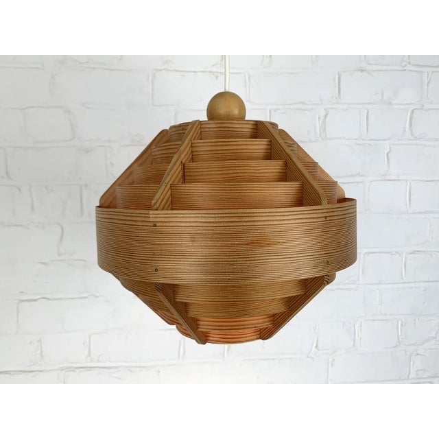 T-510 Pendant Lamp in Pine by Hans-Agne Jakobsson for Ab Markaryd, 1960s For Sale - Image 15 of 15