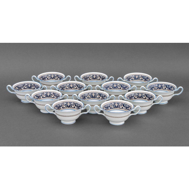 Late 20th Century Wedgwood "Florentine" Porcelain Service, 156 Pcs. For Sale - Image 10 of 18