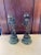 Antique Bronze on Marble Cherub Candlesticks- a Pair For Sale In Chicago - Image 6 of 9