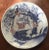 Blue Antique Early 19th Century Chinese Porcelain Low Bowl or Platter in Blue & White For Sale - Image 8 of 9