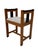 Art Deco Modernist Stool in Oak & Velvet from Jan Brunott, 1920s For Sale - Image 14 of 14