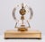 Gold Kundo Brass Electromagnetic Mantel Clock, Germany, 1950s For Sale - Image 8 of 13