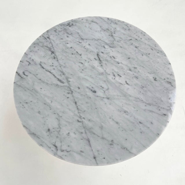 Tulip Side Table in Marble by Eero Saarinen for Knoll, 1970s For Sale - Image 6 of 11