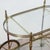 Vintage Serving Trolley with Glass Trays For Sale - Image 6 of 9