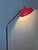 Vintage Red Anvia Floor Lamp by J.J.M. Hoogervorst For Sale - Image 5 of 13