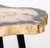 Contemporary Petrified Wood Side Table For Sale In New York - Image 6 of 10