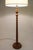 1930s Neo Classic Empire Regency Cherry Ash Carved Barley Twist Floor Lamp For Sale - Image 4 of 13