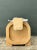 Wood Vintage Sculptural Wood Cow Low Stool For Sale - Image 7 of 14