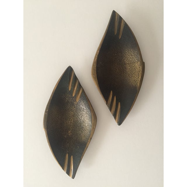 Vintage Mid Century Modern Dayagi Israel Cast Solid Brass ...