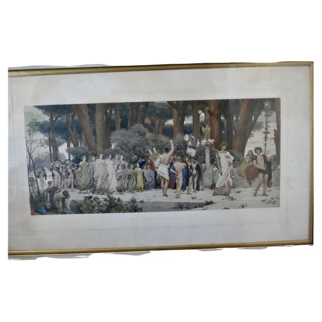 The Daphnephoria, 1800s, Colour Print, Framed For Sale