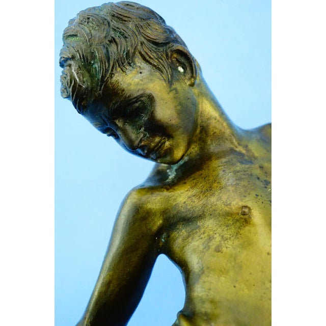 De Lotto, Nude Boy Bitten by a Crab, 1800s, Bronze For Sale - Image 14 of 18