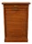 Classic Roll-Top Filing Cabinet in Oak and Brass, 1900s For Sale