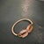 1980s Pierre Cardin Signed Gilt Metal French Bracelet For Sale - Image 11 of 12